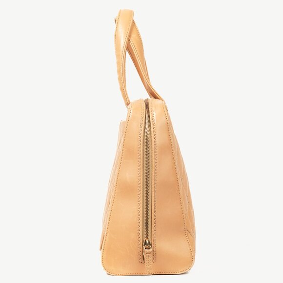 Chanel Wild Stitch Sand CC Quilted Leather Tote - Picture 3 of 14